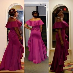 Hot pink size S material Polyester